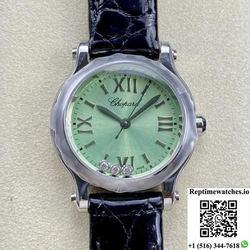Chopard Happy Sport 278590-3013 Yf Factory Green Dial-Rep Time Watches