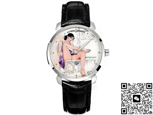 Ulysse Nardin Classico 3203-136LE-9C FL factory stainless steel case