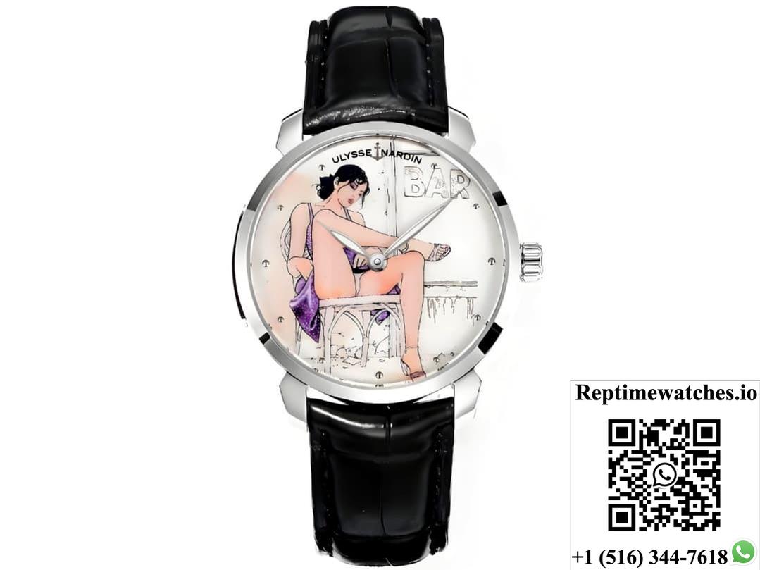 Ulysse Nardin Classico 3203-136LE-9C FL factory stainless steel case