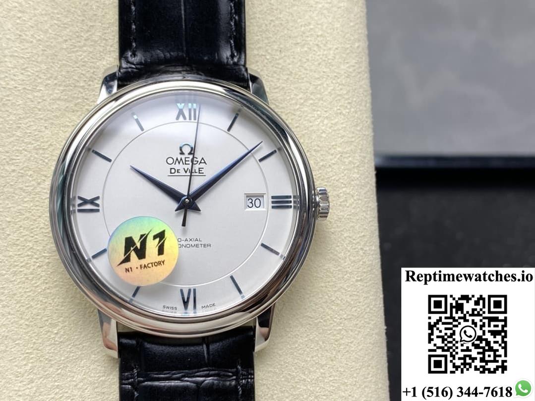 Omega De Ville 424.53.40.20.04.001 N1 factory stainless steel case