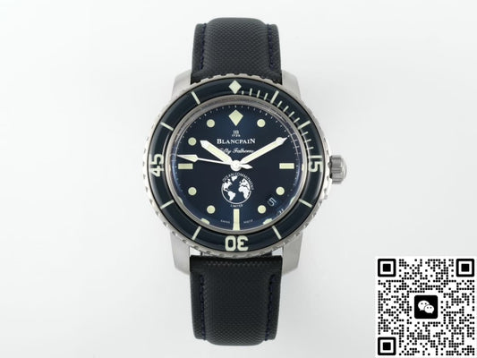 Blancpain Fifty Fathoms 5008-11B40-NAOA ZF Factory Blue Dial