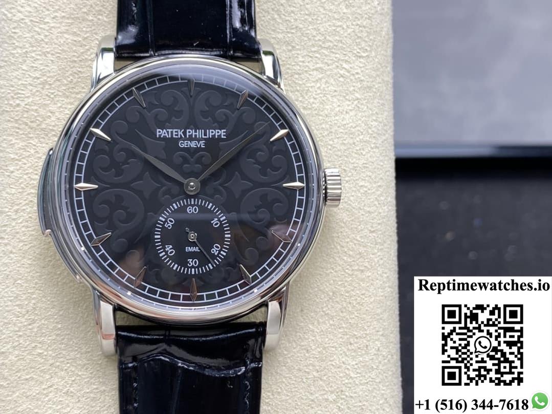 Patek Philippe Grand Complications 5078G-010 TW Factory Alligator Leather Strap