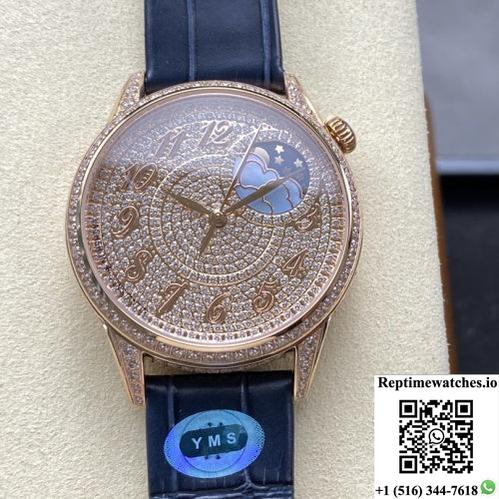 Vacheron Constantin Égérie 8006F-000R-B976 Yms Factory Moon Phase-Rep Time Watches