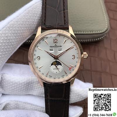Jaeger-Lecoultre Master Calendar 1552520 Km Facrory Silver Dial-Rep Time Watches