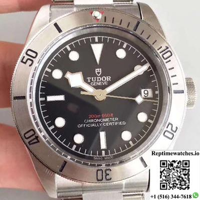 Tudor Heritage Black Bay Steel 79730-0001 Zf Factory Black Dial-Rep Time Watches