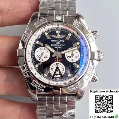Breitling Chronomat 44Mm Ab011012/B967/375A Gf Factory Dark Blue Dial-Rep Time Watches