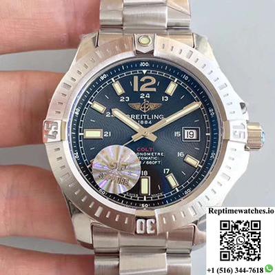 Breitling Colt Automatic 44Mm A1738811-Bd44-173A Gf Factory Black Dial-Rep Time Watches