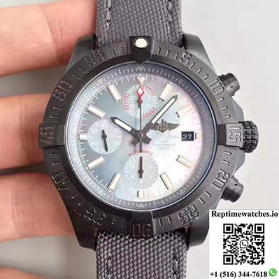 Breitling Avenger Ii Usa Military Limited Edition M13371Bu Gf Factory Mother Of Pearl Dial-Rep Time Watches