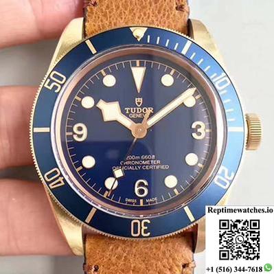 Tudor Heritage Black Bay Bronze M79250Bm Zf Factory V4 Blue Dial-Rep Time Watches