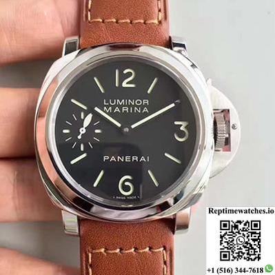 Panerai Luminor Marina Pam 111 Noob Factory Black Dial-Rep Time Watches