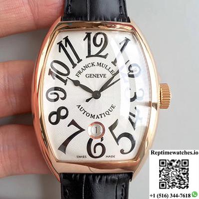 Franck Muller Casablanca Date 8880 C Dt Gf Factory V2 Silver Dial-Rep Time Watches