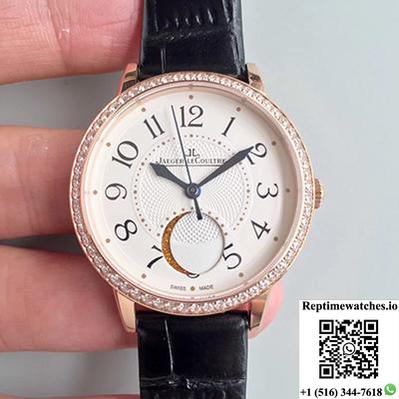 Jaeger-Lecoultre Rendez-Vous 3612420 34Mm Rose Gold Case White Dial-Rep Time Watches