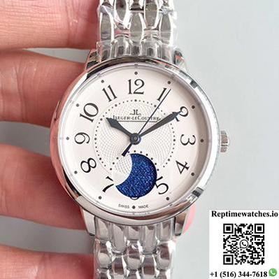 Jaeger-Lecoultre Rendez-Vous 3448420 Stainless Steel Bracelet White Dial-Rep Time Watches