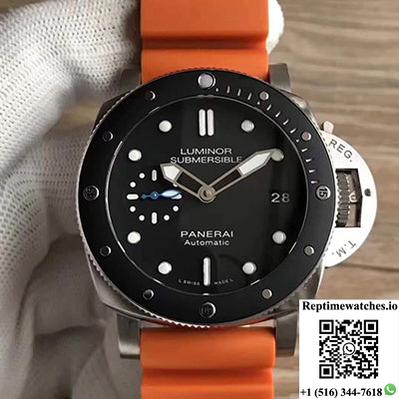 Panerai Luminor Submersible Pam1389 Vs Factory Black Dial-Rep Time Watches