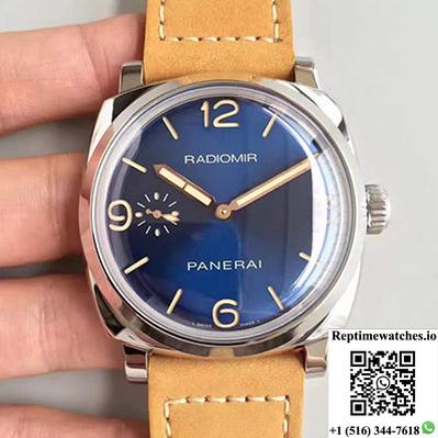 Panerai Radiomir 1940 Pam690 Zf Factory Blue Dial-Rep Time Watches