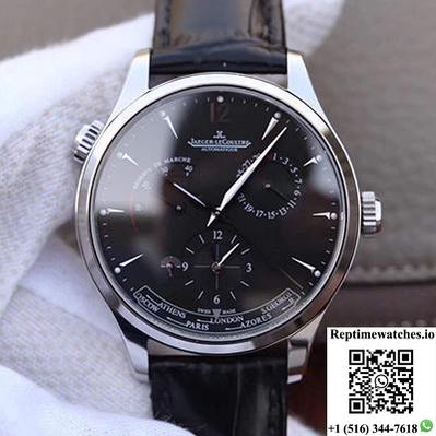 Jaeger-Lecoultre Master Geographic 1428421 Tw Factory Black Dial-Rep Time Watches
