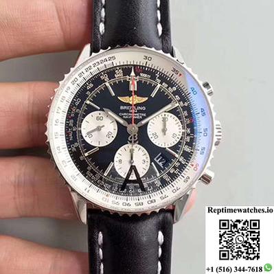 Breitling Navitimer Gmt Ab044121/Bd24/441X/A20Ba.1 Jf Factory Black Dial-Rep Time Watches