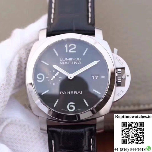 Panerai Luminor Marina 1950 Pam312 Vs Factory V2 Black Dial-Rep Time Watches