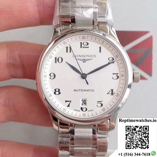 Longines Master Collection L2.628.4.78.6 Kz Factory White Dial-Rep Time Watches