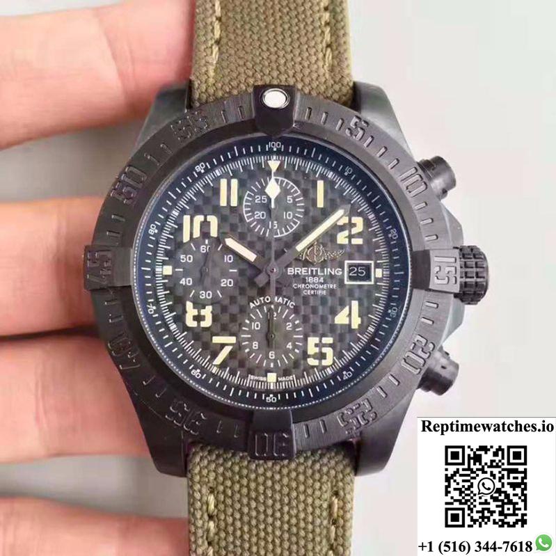 Breitling Avenger Ii Usa Military Limited Edition M133715N Gf Factory Fiber Dial-Rep Time Watches