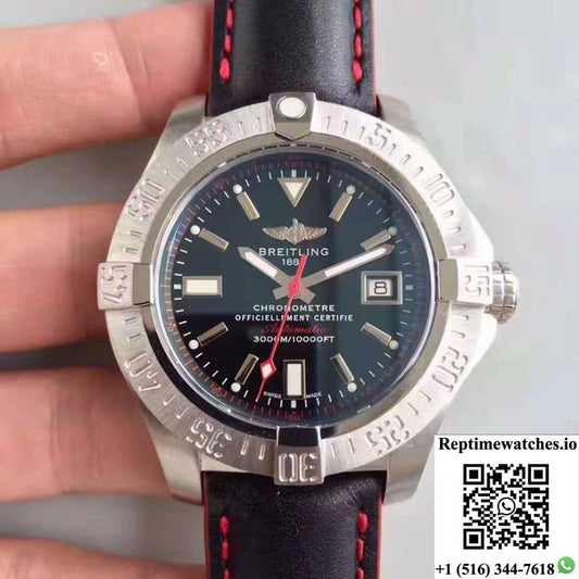 Breitling Avenger Ii Seawolf A1733110/Bc30/435X/A20Basa.1 Gf Factory Black Dial-Rep Time Watches