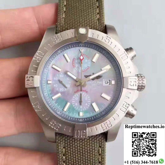 Breitling Avenger Bandit Titanium E1338310/M534/253S/E20Dsa.2 Gf Factory Blue Dial-Rep Time Watches