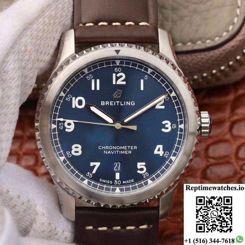 Breitling Navitimer 08 A17314101C1X1 Zf Factory Blue Dial-Rep Time Watches