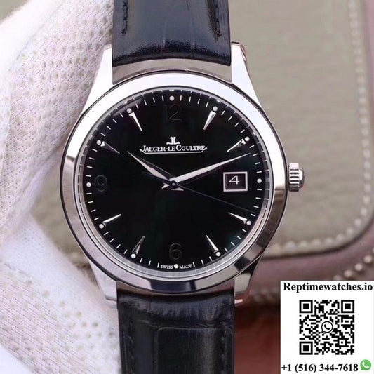 Jaeger-Lecoultre Master Control Date Q1548470 Zf Factory Black Dial-Rep Time Watches