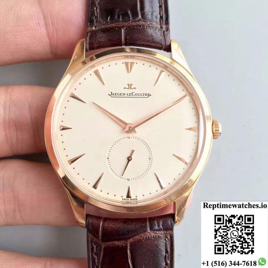 Jaeger-Lecoultre Master Ultra Thin Q1352520 40Mm Zf Factory Creamy Dial-Rep Time Watches