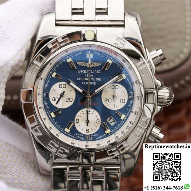Breitling Chronomat 44Mm Ab011012/C788/435X/A20Ba.1 Gf Factory Blue Dial-Rep Time Watches