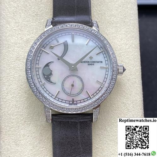 Vacheron Constantin Traditionnelle 83570-000G-9916 Tw Factory Diamond Bezel-Rep Time Watches