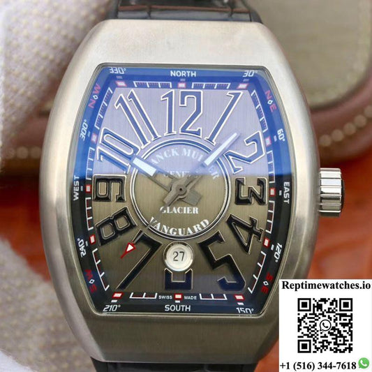 Franck Muller Vanguard V45-03 Gray Dial-Rep Time Watches