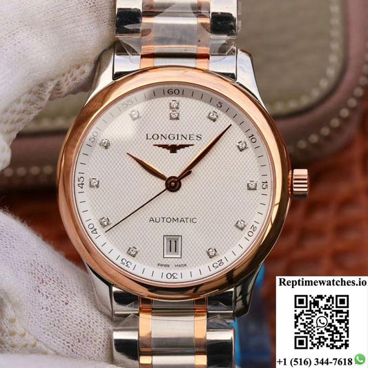 Longines Master Collections L2.628.5.97.7 Ky Factory White Dial-Rep Time Watches