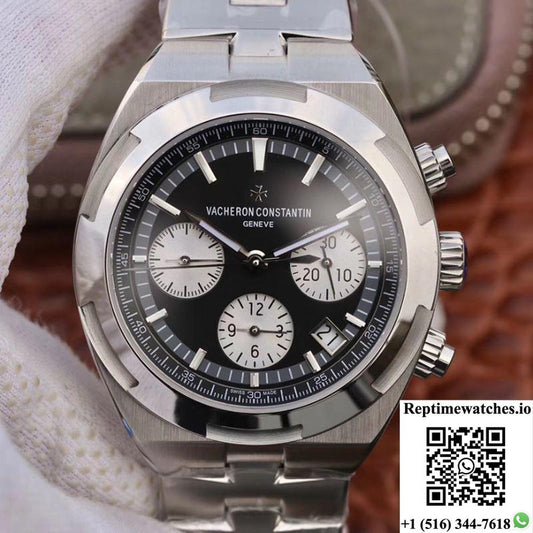 Vacheron Constantin Overseas 5500V/110A-B481 8F Factory Black Dial-Rep Time Watches