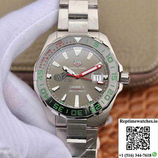 Tag Heuer Aquaracer Calibre 5 Chinese Super League Way201E.Ba0927 Gray Dial-Rep Time Watches