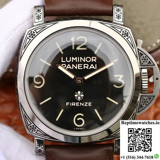 Panerai Luminor Firenze 1950 3 Days Pam00972 Black Dial-Rep Time Watches