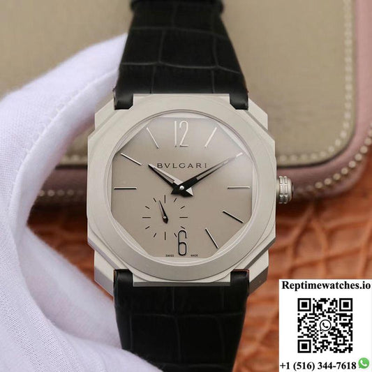 Bvlgari Octo Finissimo Extra Thin Automatic 103035 Gray Dial-Rep Time Watches
