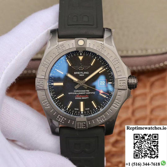 Breitling Avenger Blackbird 44Mm V17311101B1W1 Gf Factory V4 Black Dial-Rep Time Watches