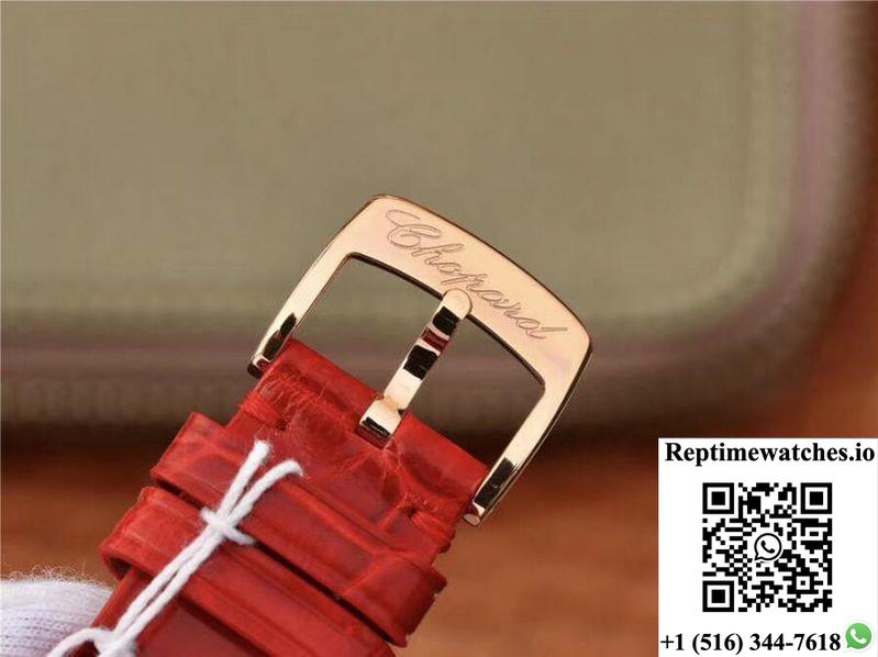 Chopard Happy Sport 36Mm Automatic Rose Gold Diamonds Yf Factory 274808-5001 Rad-Rep Time Watches