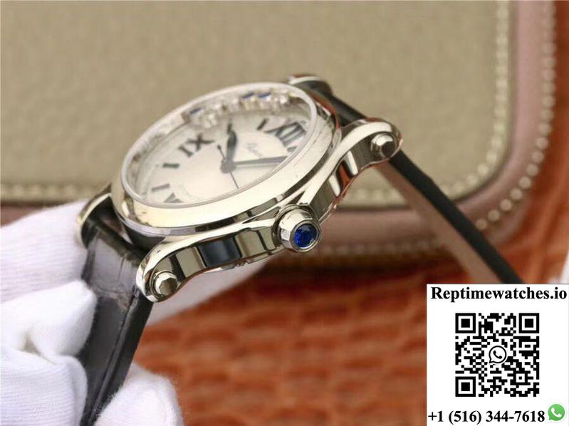 Chopard Happy Sport 36Mm Automatic Stainless Steel Diamonds Yf Factory 278559-3001-Rep Time Watches