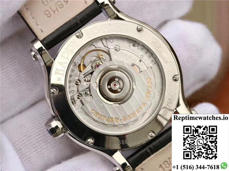 Chopard Happy Sport 36Mm Automatic Stainless Steel Diamonds Yf Factory 278559-3001-Rep Time Watches