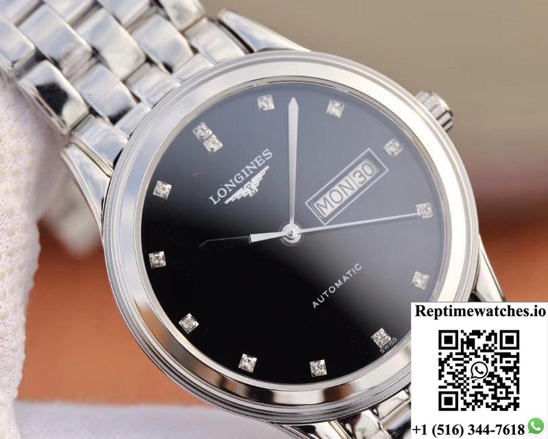 Longines Flagship Automatic Double Calendar L4.899.4.57.6-Rep Time Watches