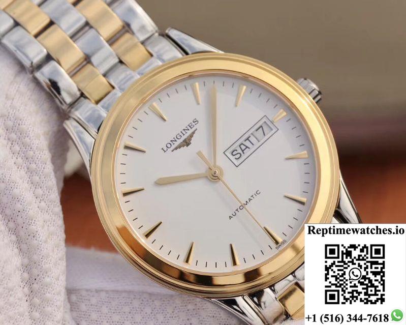 Longines Flagship Automatic Double Calendar L4.899.3.22.7-Rep Time Watches