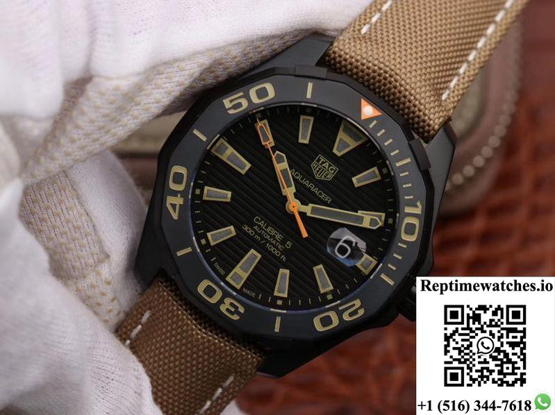 Tag Heuer Aquaracer Swiss Eta2824 Way108A.Ft6141 V6 Factory Bronze 43Mm-Rep Time Watches