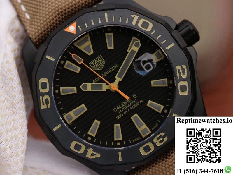 Tag Heuer Aquaracer Swiss Eta2824 Way108A.Ft6141 V6 Factory Bronze 43Mm-Rep Time Watches