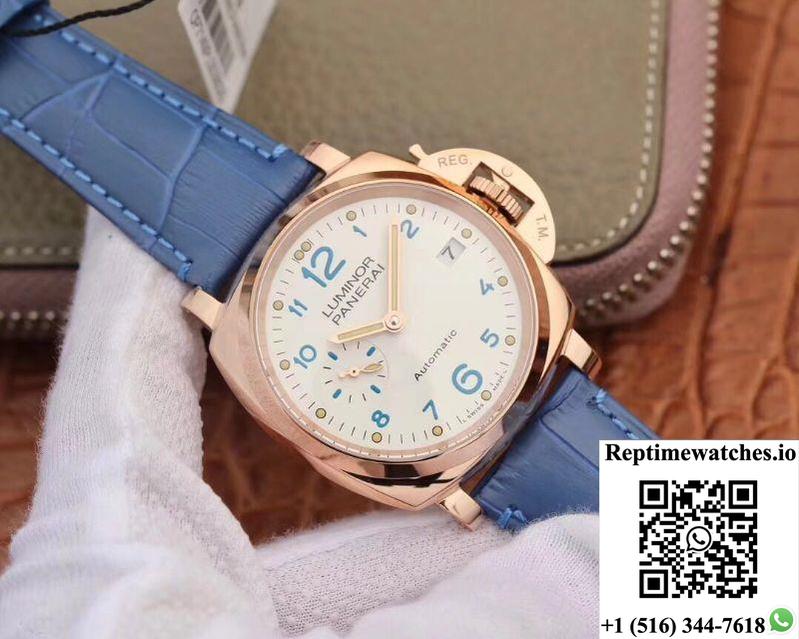 Vs Factory Panerai Luminor Due 38Mm Pam00756 Rose Gold-Rep Time Watches