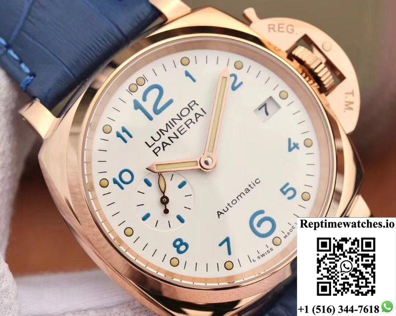 Vs Factory Panerai Luminor Due 38Mm Pam00756 Rose Gold-Rep Time Watches