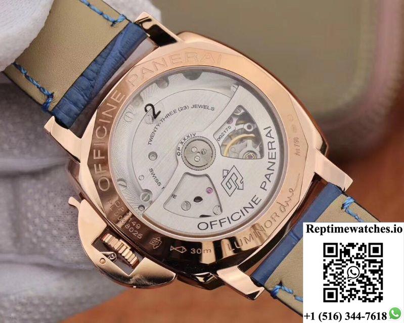 Vs Factory Panerai Luminor Due 38Mm Pam00756 Rose Gold-Rep Time Watches