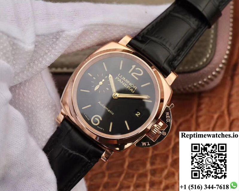 Vs Factory Panerai Luminor Due 38Mm Pam01029 Rose Gold-Rep Time Watches