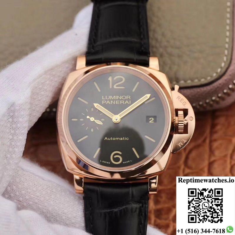 Vs Factory Panerai Luminor Due 38Mm Pam01029 Rose Gold-Rep Time Watches